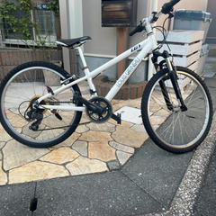 ルイガノ　LGS-J24 24インチ白　自転車　子供用