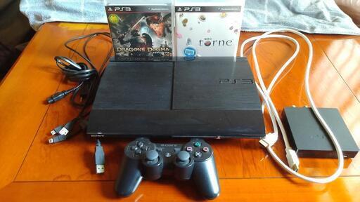 PS3本体＋コントローラ＋トルネ＋外付HDD