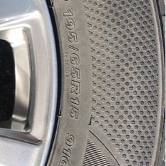 既に取引中　195/65R15 アルミホイール、スタッドレスタイヤ付き、4本セット