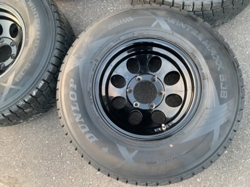 ショップ DUNLOP スタッドレスタイヤ 265/70R15 ホイール 4本セット 