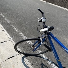 最終値下げ☆CORVETTE 軽量アルミフレーム クロスバイク 変装ギア付き