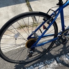 最終値下げ☆CORVETTE  軽量アルミフレーム　クロスバイク　変装ギア付き