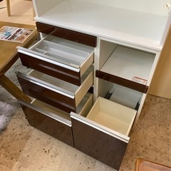 愛品館 江戸川店】エスエークラフト キッチンボード ID:151-007632-007