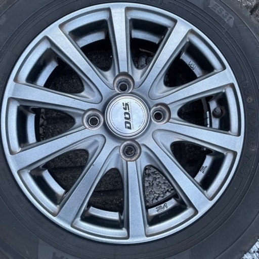 値引き交渉可】アルミホイール付きタイヤ4本セット