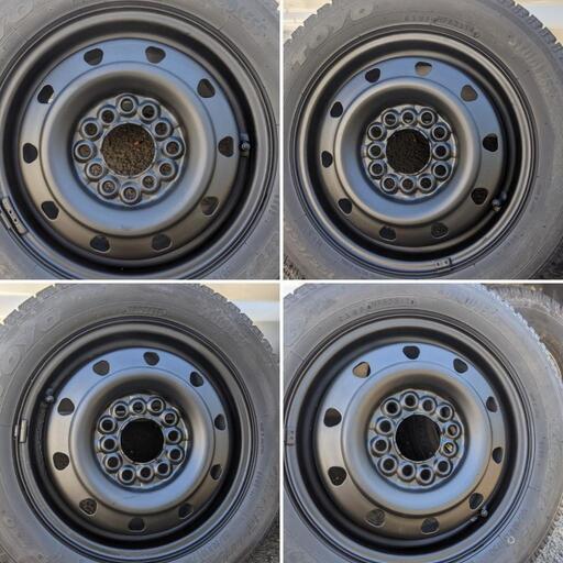155/65R13 スタッドレスタイヤ（4本セット）希少な マルチホイール 鉄チン/軽自動車 等TOYO GARIT#軽バン #軽トラ #エブリイ#Nバン#アトレー #キャリー#ハイゼット#ラパン