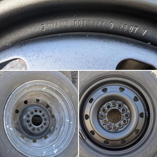 155/65R13 スタッドレスタイヤ（4本セット）希少な マルチホイール 鉄チン/軽自動車 等TOYO GARIT#軽バン #軽トラ #エブリイ#Nバン#アトレー #キャリー#ハイゼット#ラパン