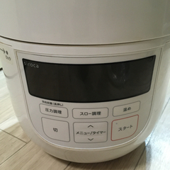 【ジャンク品】電気圧力鍋(シロカ)