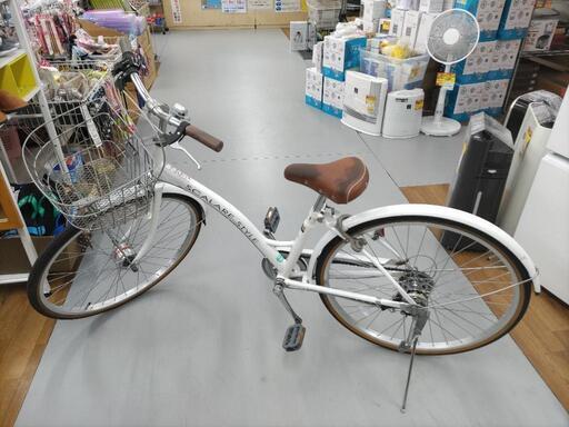 タイヤ交換済み)SCALARE STYLE 27インチ変速自転車