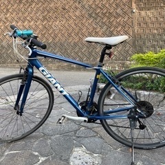 お話し中　ジャイアント自転車