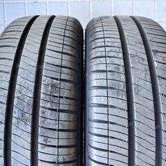 超美品★前後サイズ違いのホイールセット165/55R15・175/55R15　6～9分山