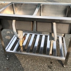 ⭐︎中古品 作業台(シンク付) 1000×600×800⭐︎