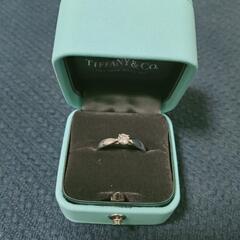 Tiffany エンゲージリング　婚約指輪