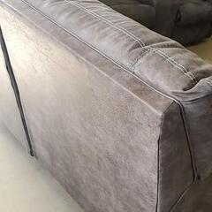 6人掛け　外国製家具リクライニングソファー