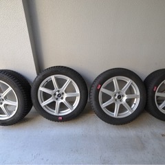 スタッドレス ブリザックDM-V3 SUV用 アルミホイール付き4本 スバルXV 