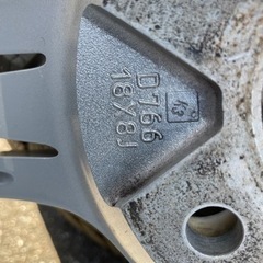 値下げ！スタッドレス245/40R18アルミホイール4本セット