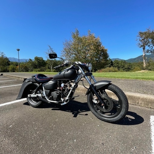 ホンダ マグナ50 AC13 マットブラック全塗装済