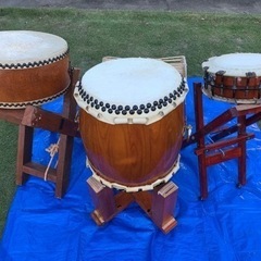 和太鼓（締め太鼓、宮太鼓、桶太鼓＋オマケ平太鼓）
