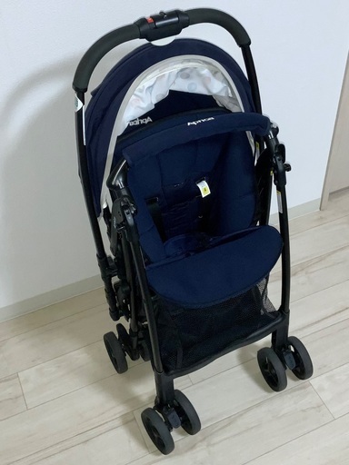 2人乗りベビーカー ネビオ Nebio アミティエ グレー 二人乗り