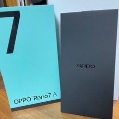 OPPO Reno7 A  オッポ　受渡し確定しました