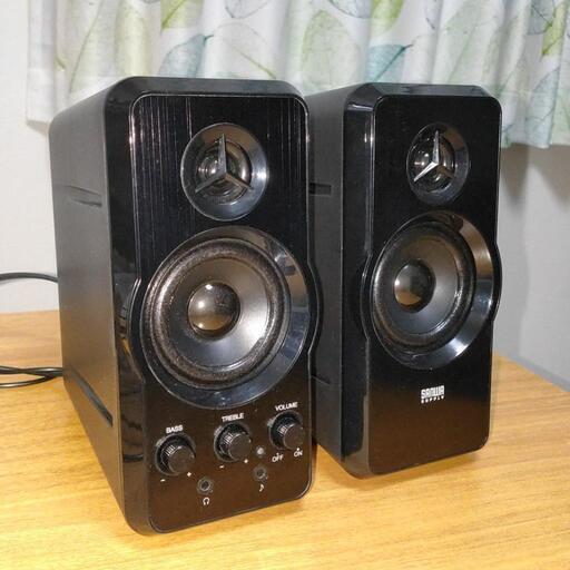 ツィーター搭載スピーカー サンワサプライ 20W