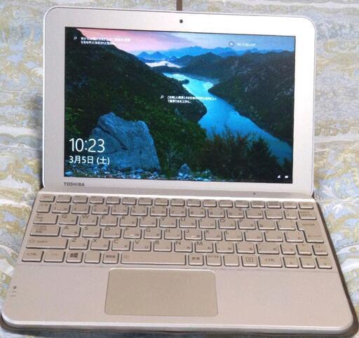 ＜値下げ@12/5/2022\u003e＜郵送代と代引き手数料込み＞東芝 dynabook Tab.PC Win10 [WT10-A]
