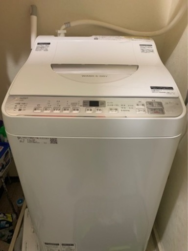 ★お譲り決定★Sharp 洗濯機 5.5kg es-tx5c 2018年式
