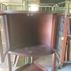 アヤノクラフト　AYANOCRAFT ラウンドコーナーラック　棚　アンティーク　ヴィンテージ　古家具