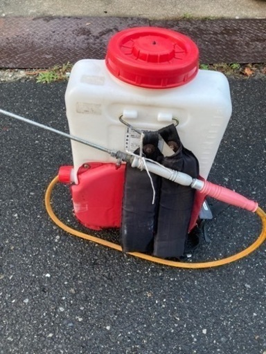 背負式動力噴霧器 MARUYAMA 丸山 BIG-M GS15EM ノズル付 ※動作確認済