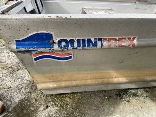 中古　アルミボート　QUINTREX(クイントレックス)