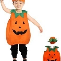 ハロウィン コスプレ 子供 かぼちゃ
