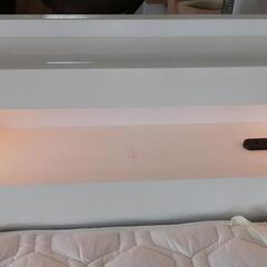 美品　白ベッド　マットレス　セット