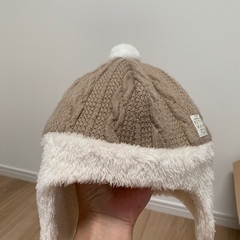ベビー帽子　冬用　46センチ