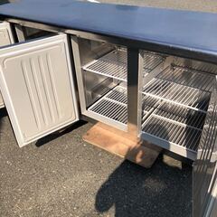 □中古品 ホシザキ業務用テーブル形冷凍冷蔵庫 台下冷凍冷蔵庫 RFT-180SNF