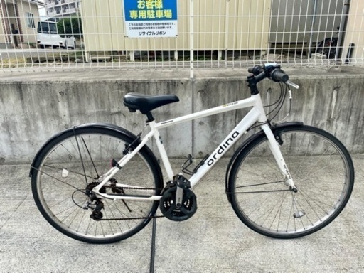 ブリジストン ordina 27インチ クロスバイク 中古 自転車 学生 通学 ...