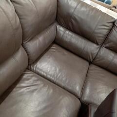 ★値下げしました❗【ニトリ】革　カウチソファー　コーナーソファー　💳自社配送時🌟代引き可💳※現金、クレジット、スマホ決済対応※   　
