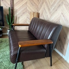 ヴィンテージソファ　ニトリ