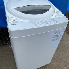 お薦め品‼️分解洗浄済み‼️東芝洗濯機5kg 2018年