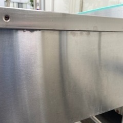 厨房用品　2槽シンク　庭にも　W1200 中古