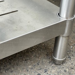 厨房用品　2槽シンク　庭にも　W1200 中古