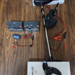 エレキモーター、バッテリーセット