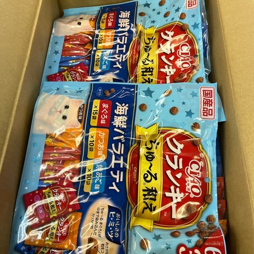 いなば　クランキー　ちゅ〜る和え　海鮮バラエティ