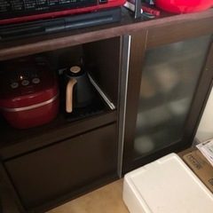 【お譲り先決定】食器棚　キッチンボード　カップボード