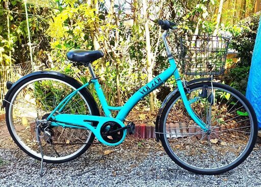 ★里親大募集第2弾⁉ボルゾイ‼お届け可！★ 26インチ 自転車 『VOLZOI』6段変速