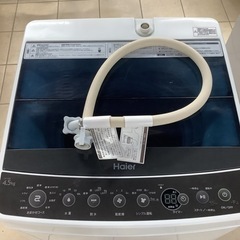 Haier ハイアール 洗濯機 JW-C45A 2018年製 札幌市東区のリサイクルショップ快適生活館 / ハイアール 洗濯機