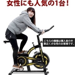 ★ハイガースピンバイクHG-YX-5006 ブラックイエロー★