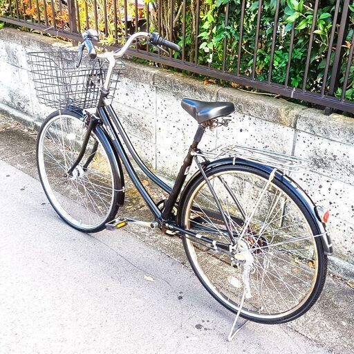 ☆美品！お届け可！☆ 27インチ 自転車 『TRAD LINE』 6段変速 オート 