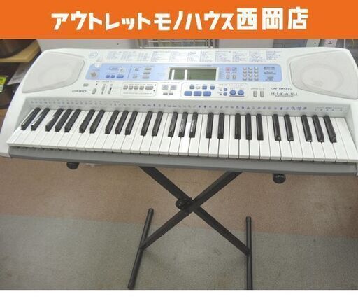 カシオ 光ナビゲーションキーボード LK-180TV 61鍵盤 スタンド付き CASIO 西岡店