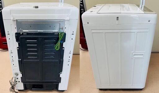 Panasonic パナソニック 全自動電気洗濯機 5kg NA-F50B12 2019年 給水ホース 排水ホース付き 動作OK