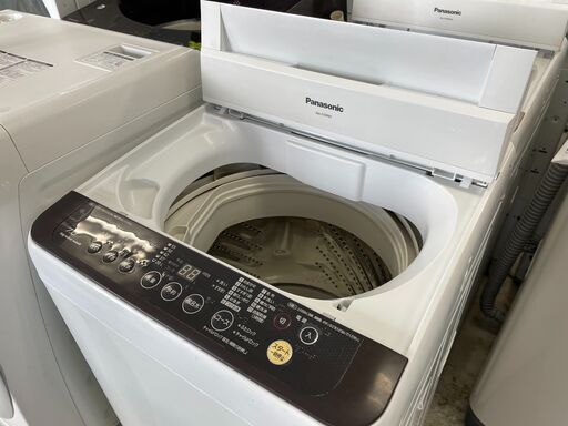 洗濯機の分解クリーニング行っています！配送設置込み パナソニック7.0K洗濯機　2017年製　分解クリーニング済み！！