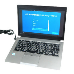 ノートパソコン　東芝　DynaBook　R63/F　リユース品　
